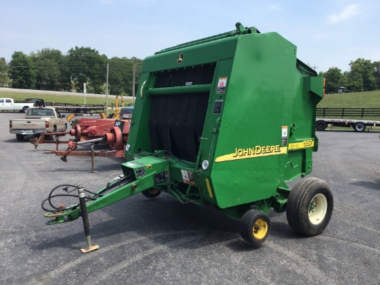 557 JOHN DEERE ROUND BALER