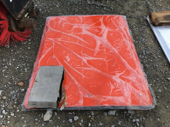 NEW ORANGE TRACTOR CANOPY