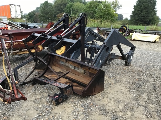 594 ALLIED LOADER W/ GRAPPLE AND BRACKETS