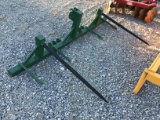 NEW 3PT GREEN DOUBLE BALE SPEAR