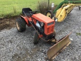 GARDEN TRACTOR W/ FRONT BLADE - NOT RUNNING