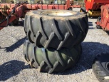 (2) 24L -26 TIRES AND RIMS - BOTH ONE PRICE