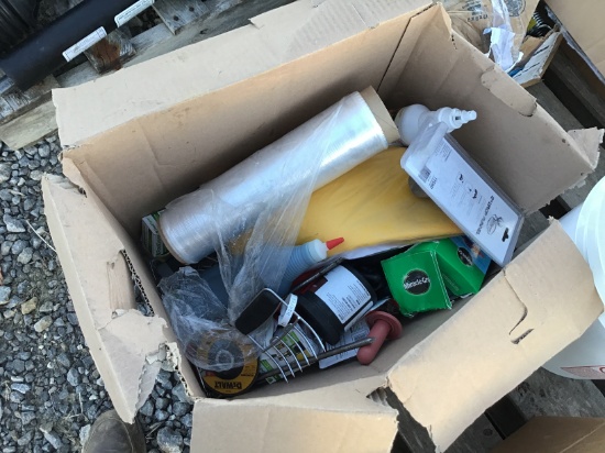 BOX OF MISC
