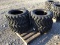 (4) NEW 12-16.5 SKID STEER TIRES - ALL ONE PRICE