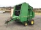 535 JOHN DEERE ROUND BALER W/ NET