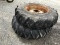 (2) 14.9-28 TRACTOR TIRES AND WHEELS OFF OF 160 AC - BOTH ONE PRICE
