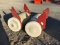 (2) PLASTIC TANKS OFF OF SPRAYERS - BOTH ONE PRICE