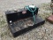 BLACK L-SHAPED FUEL TANK W/ PUMP
