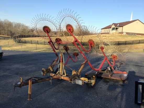 8 WHEEL VERMEER V-RAKE
