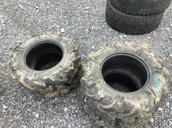 (4) 28X9-14 & 28X10.5-14 FOUR WHEELER TIRES - ALL ONE PRICE