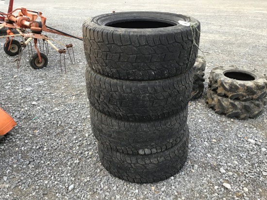 (4) 305-55-R20 COOPER TRUCK TIRES - ALL ONE PRICE