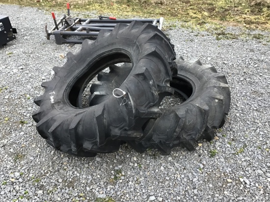 (2) UNUSED 14.9-24 TITAN TRACTOR TIRES - BOTH ONE PRICE