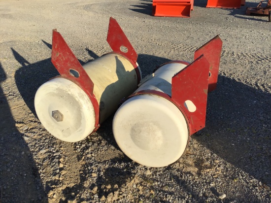 (2) PLASTIC TANKS OFF OF SPRAYERS - BOTH ONE PRICE