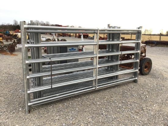 (11) NEW HEAVY DUTY CORRAL PANELS - ALL ONE PRICE