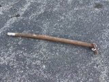 METAL POLE W/ CHAIN HOOK