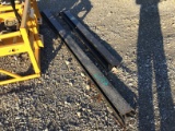 PAIR 10FT HD PALLET FORK EXTENSIONS