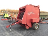 1875 GEHL ROUND BALER W/ TIE BOX