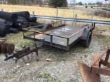6FTX12FT BUMPERHITCH TRAILER - NO TITLE