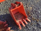 16'' KUBOTA TOOTH EXCAVATOR BUCKET
