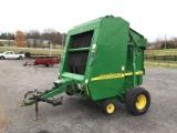 567 JOHN DEERE ROUND BALER W/ MONITOR