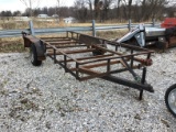 16FT BUMPERHITCH TRAILER - NEEDS WORK/NO TITLE
