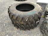 (2) NEW 12.4/24 FIRESTONE TRACTOR TIRES - BOTH ONE PRICE