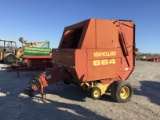664 NEW HOLLAND ROUND BALER