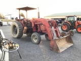 1594 CASE IH TRACTOR W/ LOADER