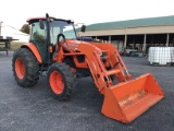 M5-111 KUBOTA TRACTOR W/ CAB AND LOADER
