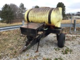 400 GALLON SPRAYER SUPPLY CADDY W/ HONDA ENGINE