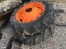 (2) 9.5-24 TRACTOR TIRES AND RIMS - BOTH ONE PRICE