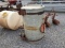 140 GALLON METAL TANK W/ BRACKETS