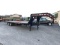 2020 PJ HYDRAULIC DOVETAIL GOOSENECK FLATBED TRAILER - LIKE NEW