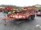 6X12 BUMPERHITCH FLATBED TRAILER - NO TITLE