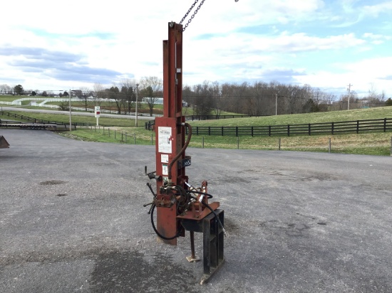 10'' SHAVER POST DRIVER - HYD TILT AND ANGLE