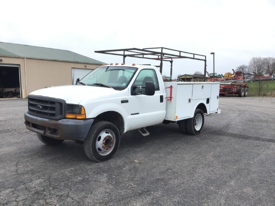 2000 FORD F-550 SERVICE TRUCK