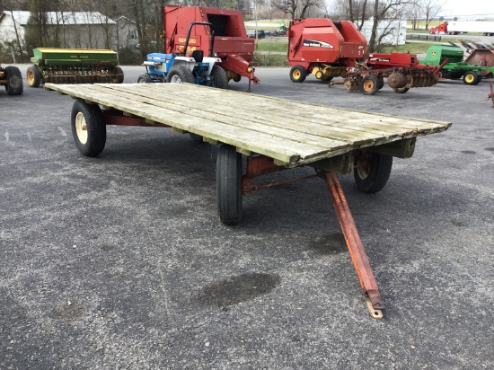 16FT HAY WAGON W/ HUSKEE GEAR