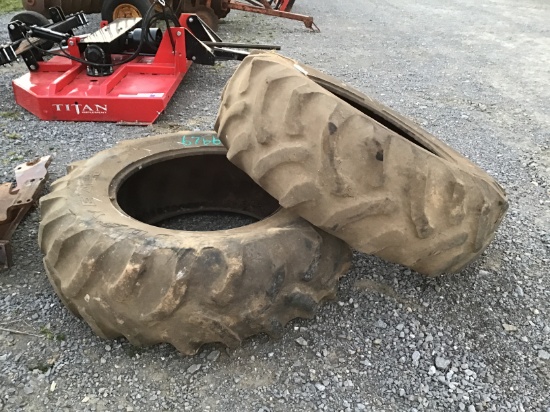 (2) 16.9-30 GOODYEAR TRACTOR TIRES - BOTH ONE PRICE