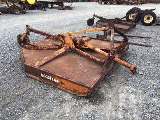 84 WOODS CADET BUSHOG - 7FT CUT
