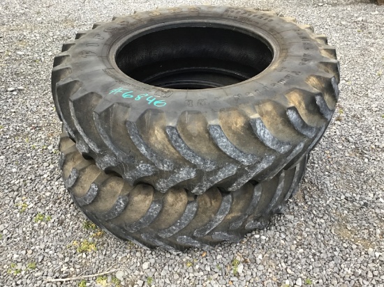 (2) 14.9/30 FIRESTONE TRACTOR TIRES - BOTH ONE PRICE