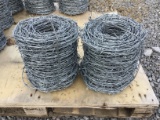 (2) ROLLS OF BARBWIRE - PRICE PER ROLL