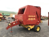 664 NEW HOLLAND ROUND BALER