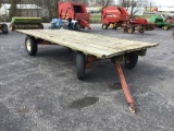 16FT HAY WAGON W/ HUSKEE GEAR