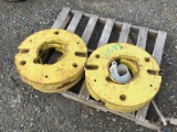(6) JOHN DEERE WHEEL WEIGHTS - PRICE TIMES 6