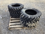 (4) NEW 10-16.5 SKID STEER TIRES - ALL ONE PRICE