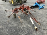 2 SPOOL WALTON HAY TEDDER