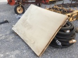 DIAMOND PLATE TRACTOR CANOPY