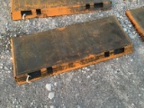 CLOSED WELD-ON QT PLATE