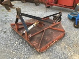 5FT FRED CAIN BUSHOG W/ NEW BLADES