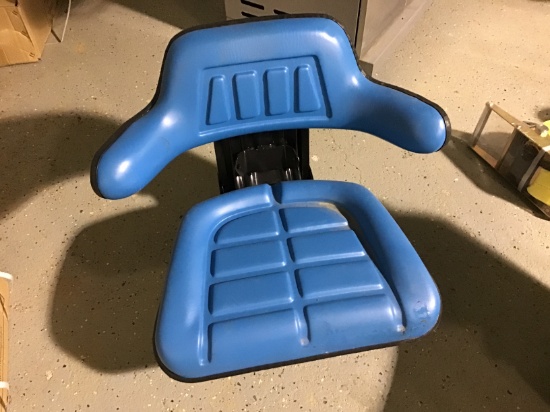 NEW BLUE UNIVERSAL TRACTOR SEAT